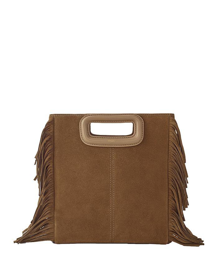 Maje M Suede Fringe Bag