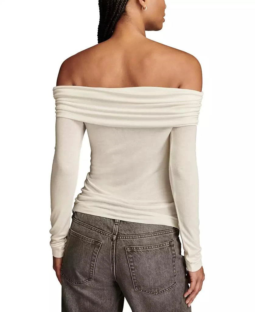 Lucky Brand Women's Off-The-Shoulder Long-Sleeve Top 2