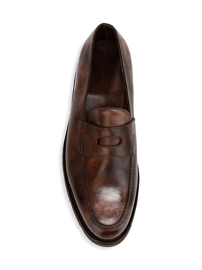 John lobb Lopez Chunky Leather Penny Loafers size 12 $1590 John Lobb Lopez in Black Calf – The Hand main image 4