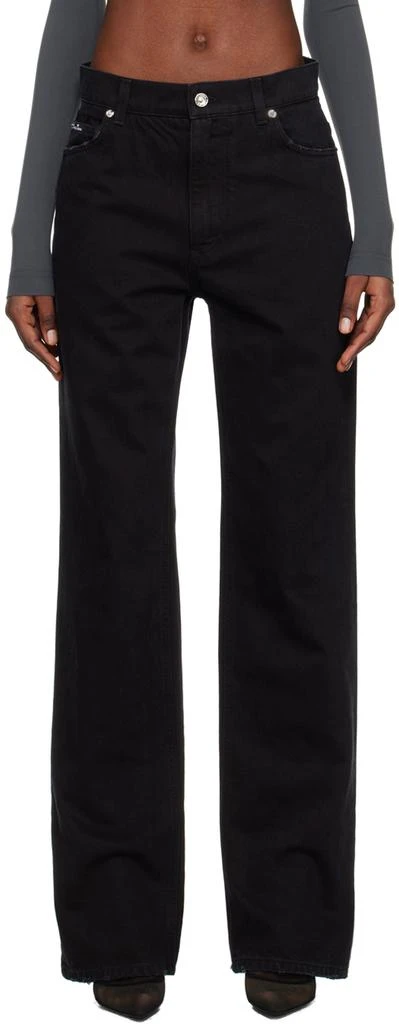 Dolce & Gabbana Black Kim Kardashian Edition Flared Jeans 1