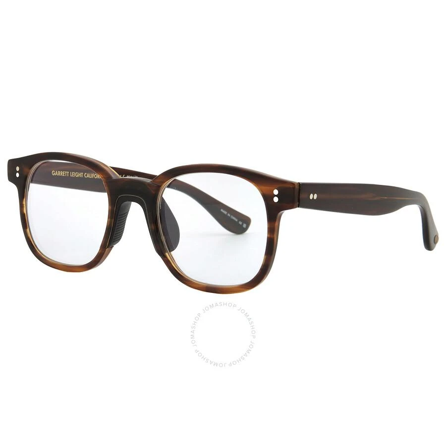 GARRETT LEIGHT GLCO x MITCHELL & NESS RAMBIS Demo Square Men's Eyeglasses E0148 BRT 47 3