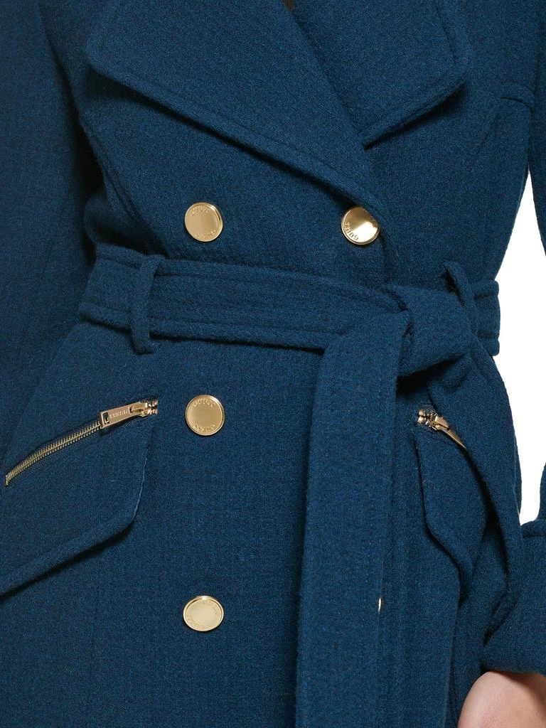 GUESS Double Breasted Tie Coat 4