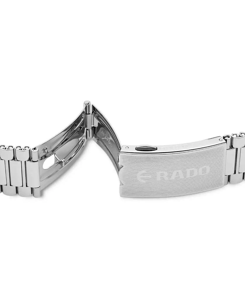 Rado Original Men's Silver-Tone Stainless Steel Bracelet Watch 35mm 4