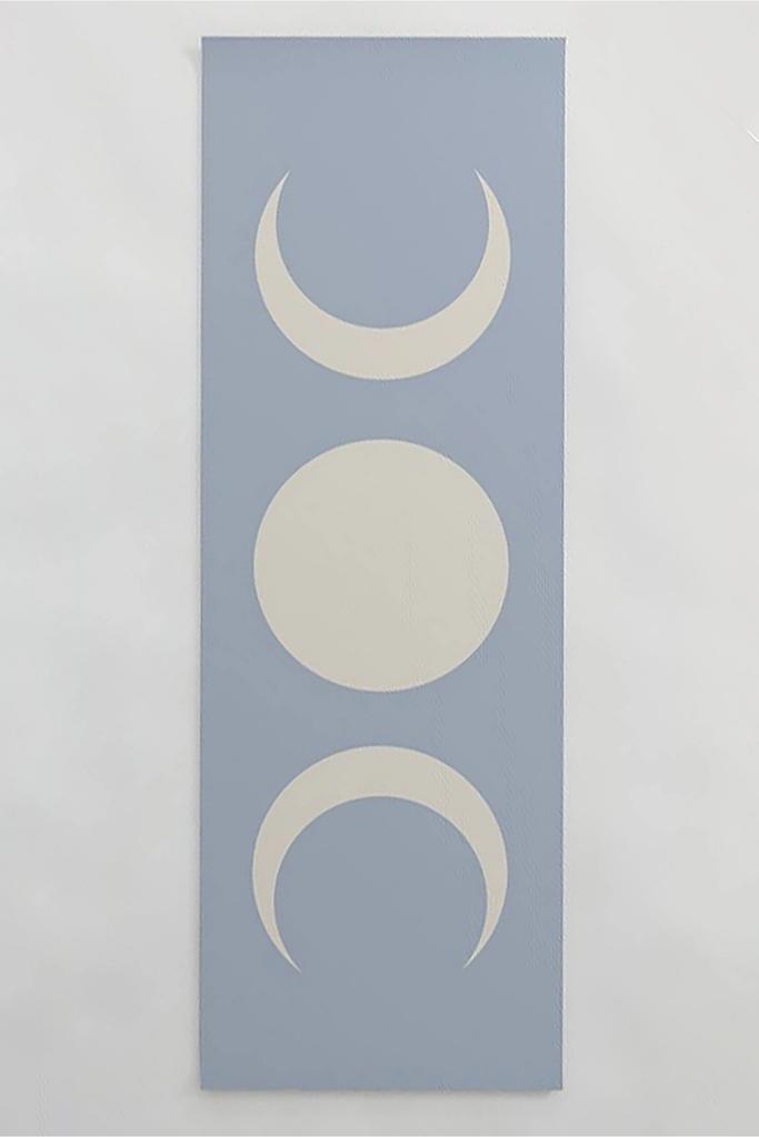 DENY Designs Colour Poems For Deny Moon Minimalism Yoga Mat