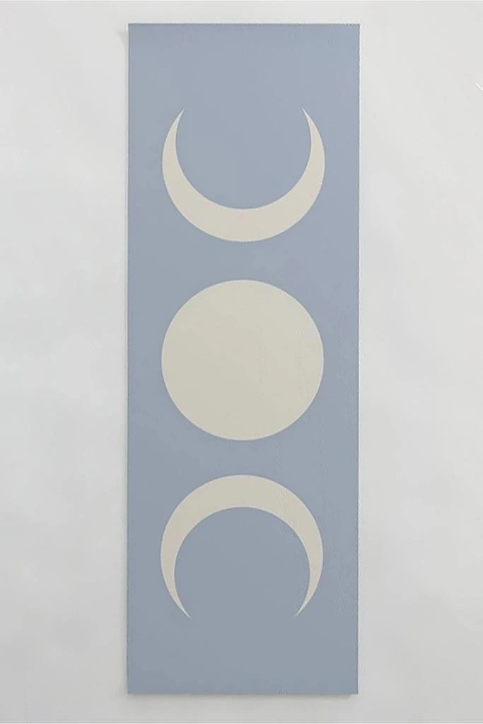 DENY Designs Colour Poems For Deny Moon Minimalism Yoga Mat 1
