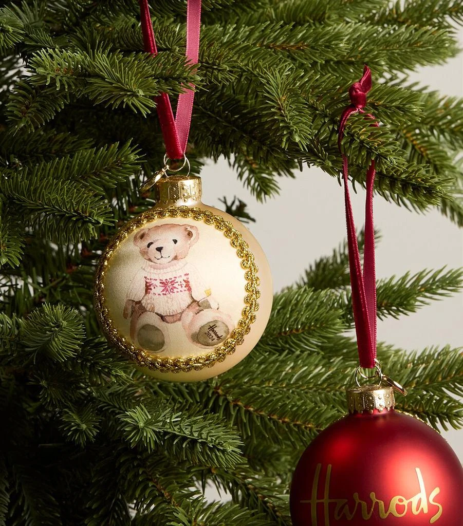 Harrods Oyster Christmas Bear 2024 Noah Bauble 2