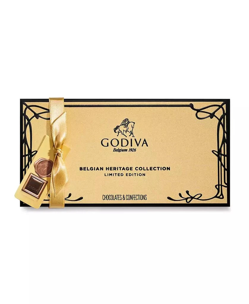 Godiva Belgian Heritage Collection Limited Edition Chocolate Gift Box, 8 Piece 2