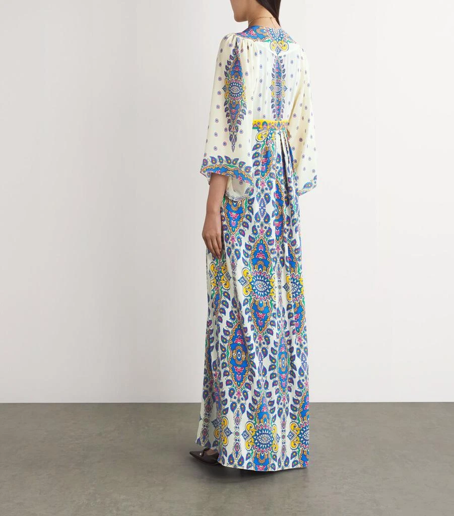 ETRO Silk Paisley Print Gown 3