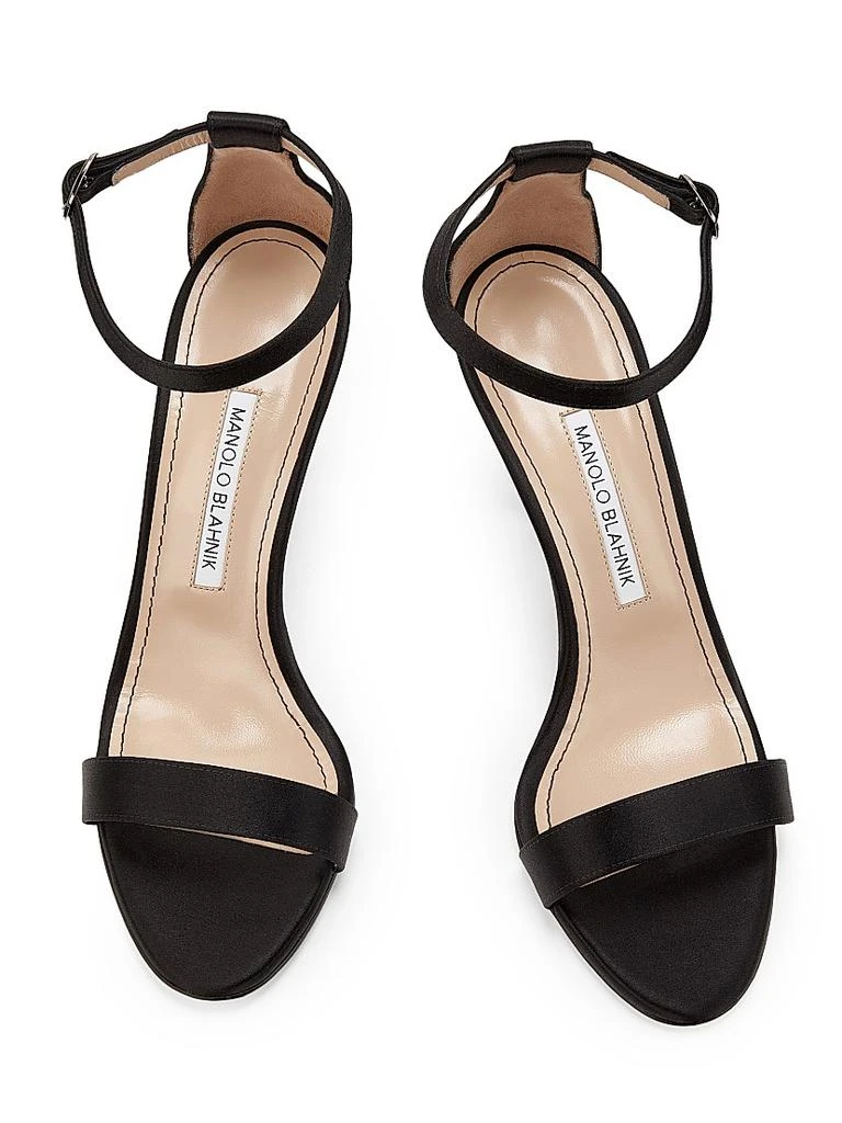 Manolo Blahnik Chaos Stiletto-Heel Sandals 4