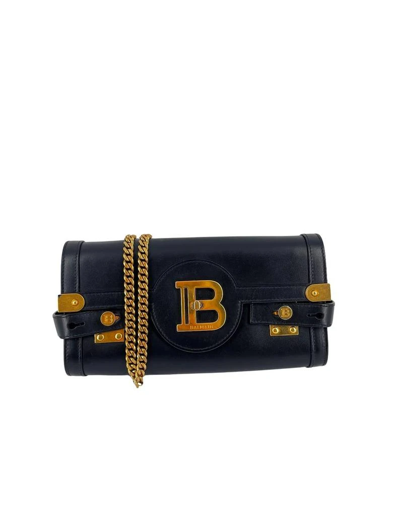 Balmain B-Buzz Leather Leather Bag (Pre-Owned)