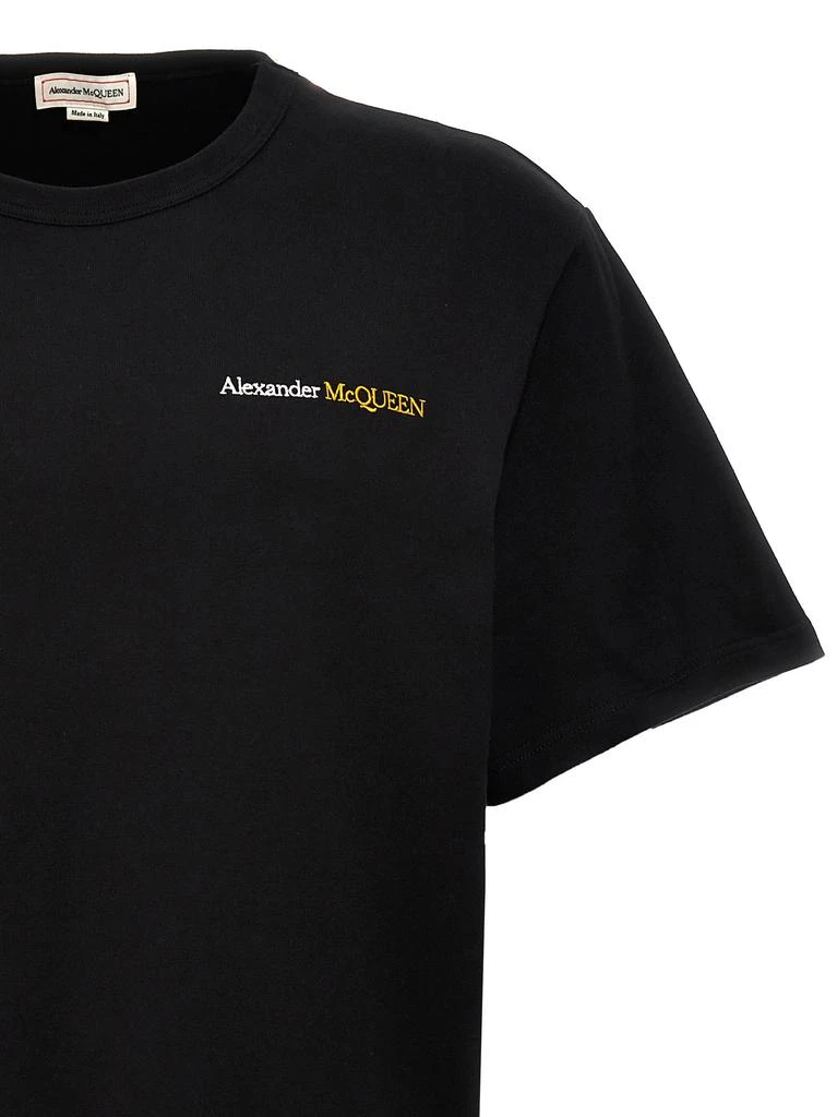 Alexander McQueen Logo Embroidery T-shirt 3