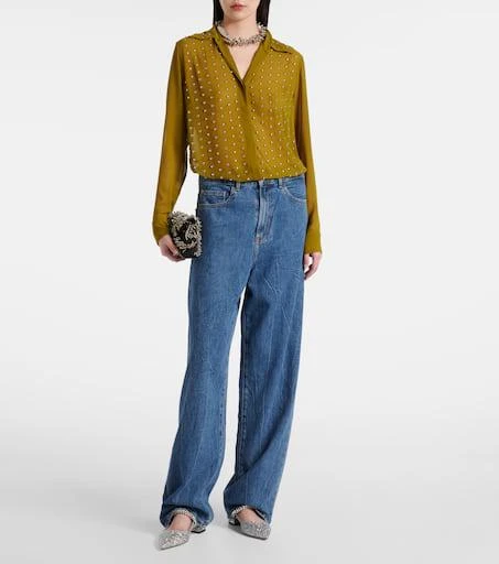 Jimmy Choo Bing 25 embellished Mary Jane pumps 3