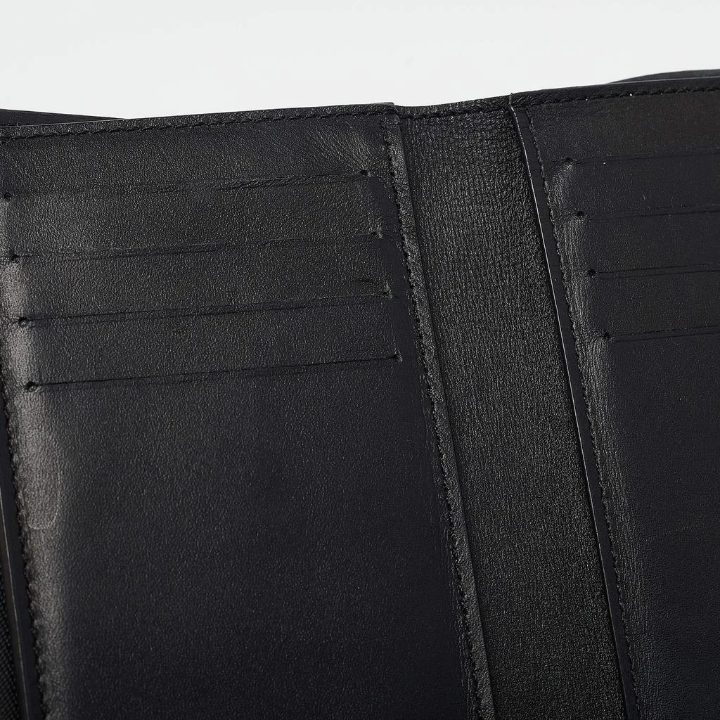 Louis Vuitton Louis Vuitton Black Monogram Canvas and Leather Flower Lock Wallet 12