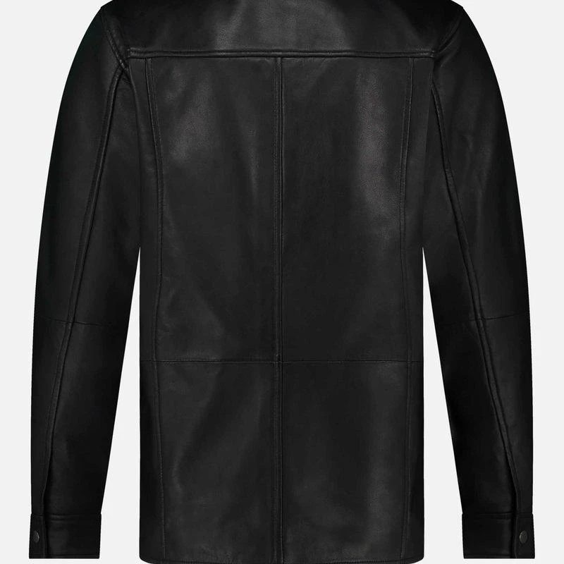Amsterdam Heritage Krome | Men's Button-Down Leather Jacket 2