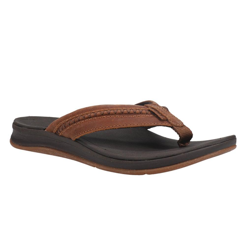 Reef Leather Ortho Coast Flip Flops