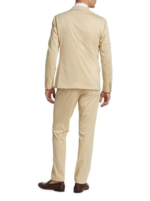 Saks Fifth Avenue Slim-Fit Single-Breasted Knit Suit 2