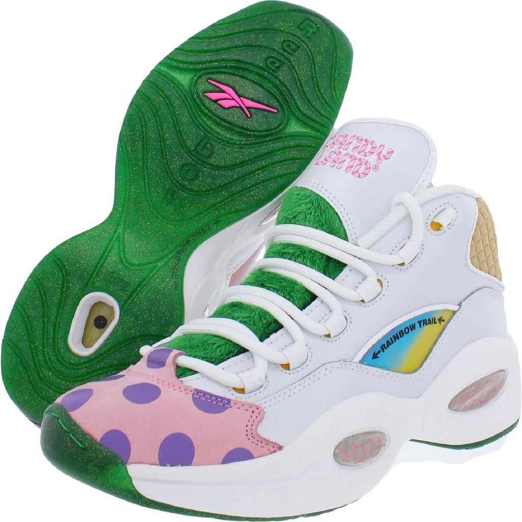 Reebok Question Mid Mens Lifestyle Sneakers Basketball Shoes 2