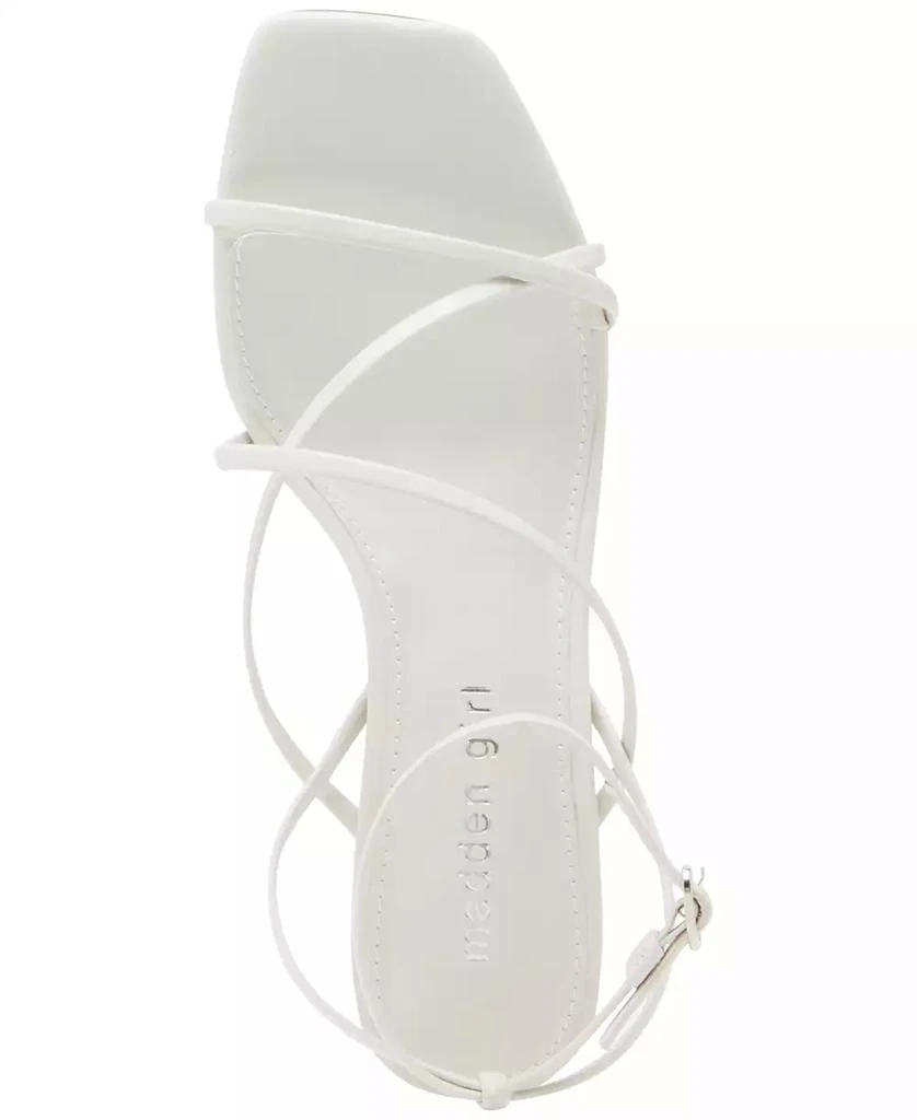 Madden Girl Chique Strappy Kitten-Heel Dress Sandals 4