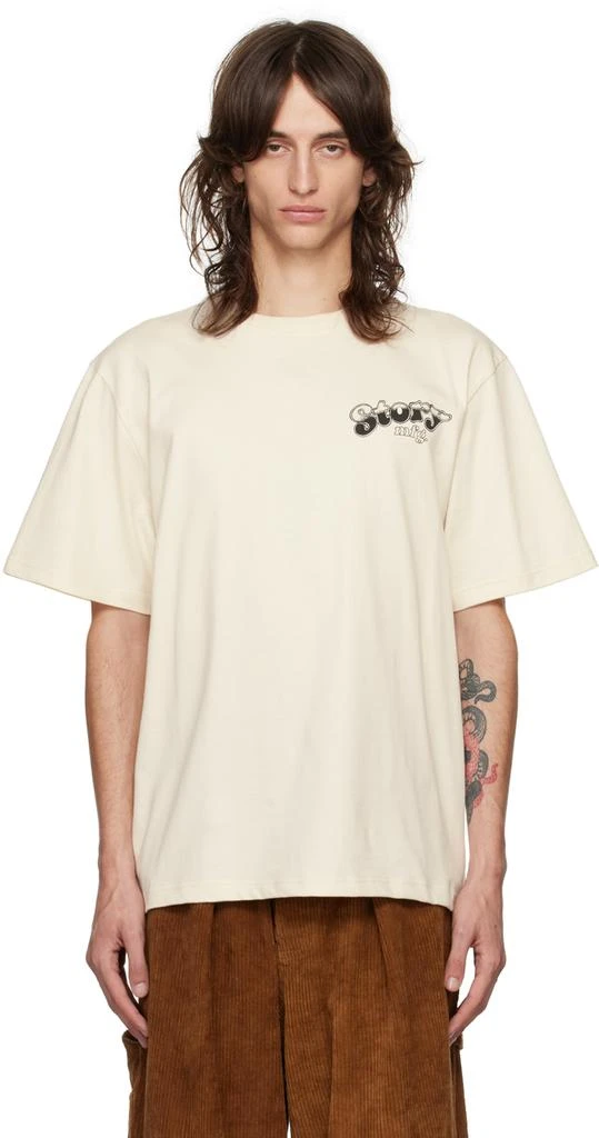 Story mfg. Off-White Grateful T-Shirt 1