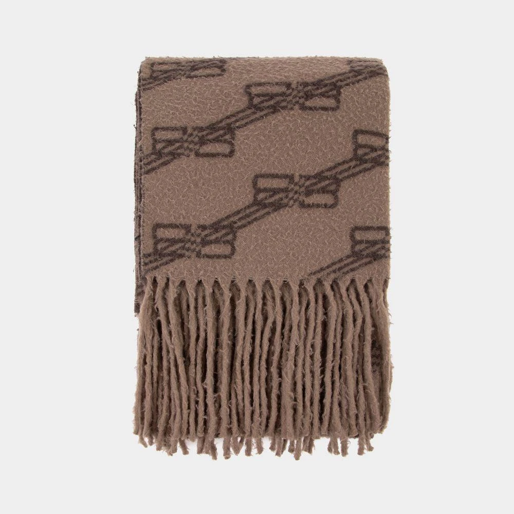 Balenciaga Balenciaga Sc All Over Blanket Scarf 1