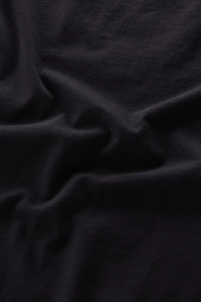 Woolrich Pure Cotton T-Shirt with an Embroidered Logo - Women - Black 3