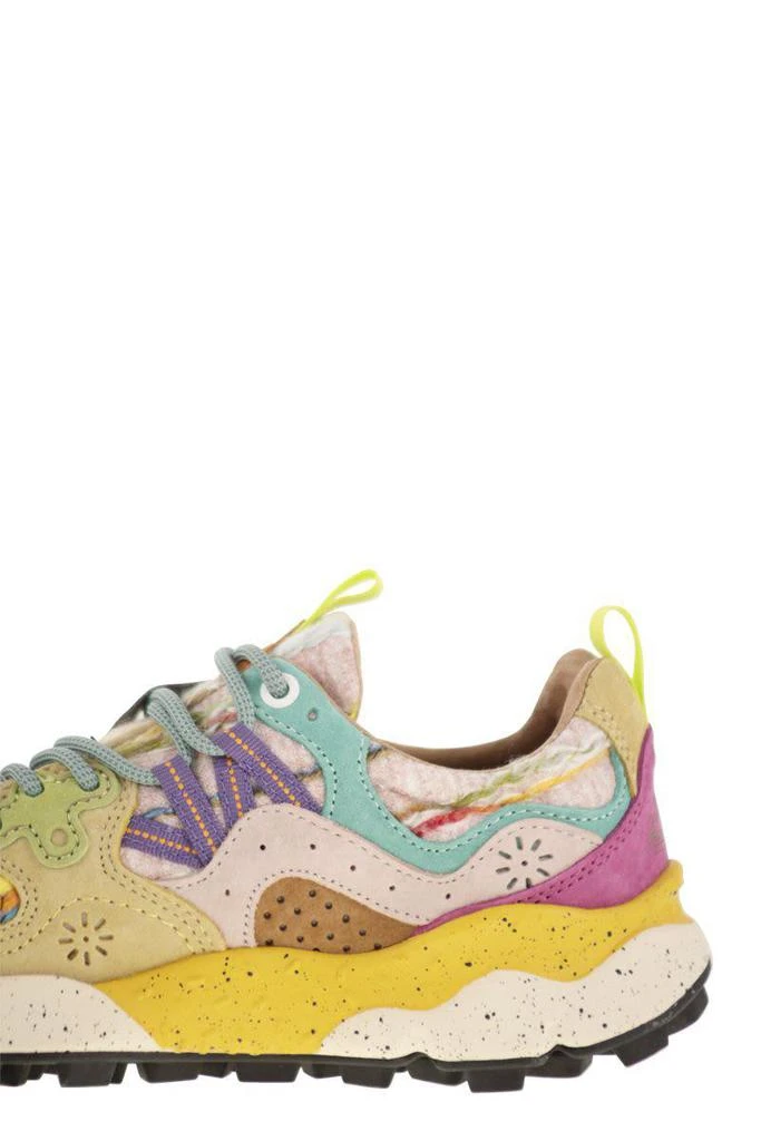 Flower Mountain Flower Mountain Yamano 3 - Sneakers In Suede And Technical Fabric 7