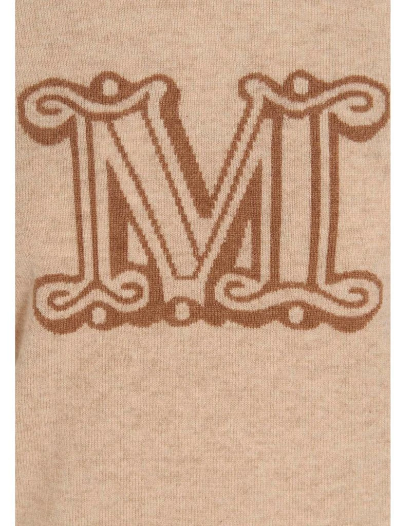 Max Mara Max Mara Logo Detailed Long-Sleeved Jumper 4