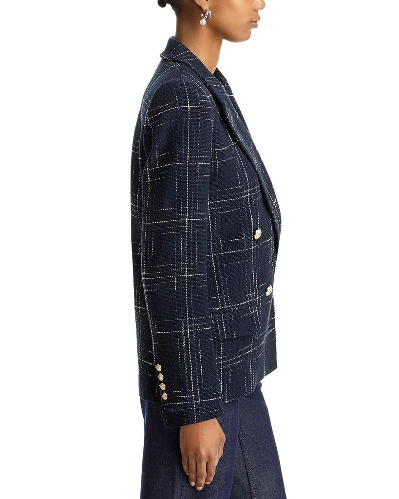 Generation Love Maverick Windowpane Tweed Blazer 4