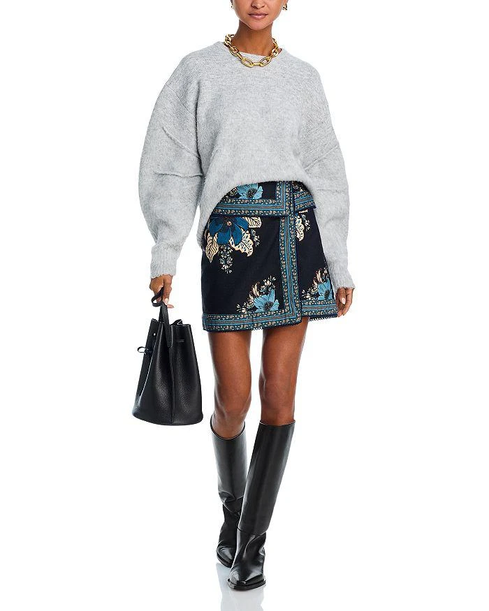 Farm Rio Blossom Tapestry Mini Skirt 2