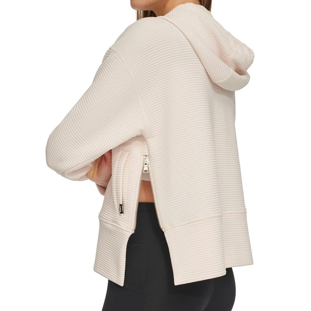 DKNY Women's Tech Ottoman Full-Zip Hoodie 4