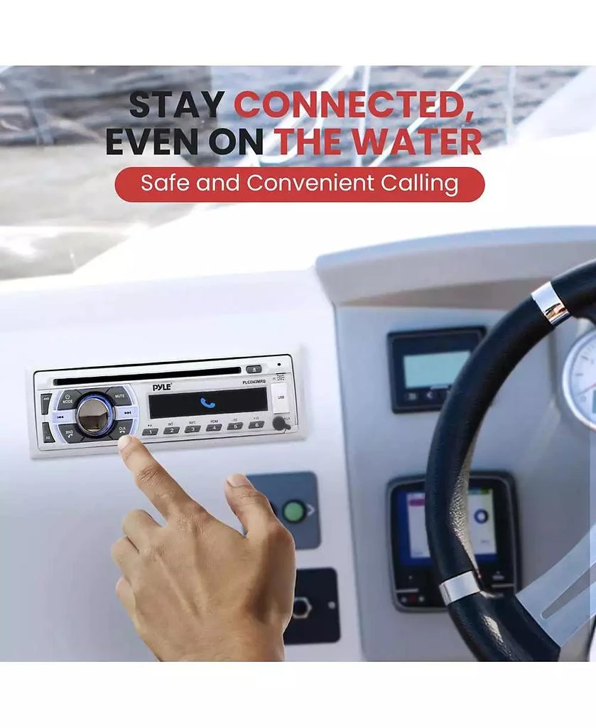 Pyle Marine Bluetooth CD/MP3 Radio Receiver 5