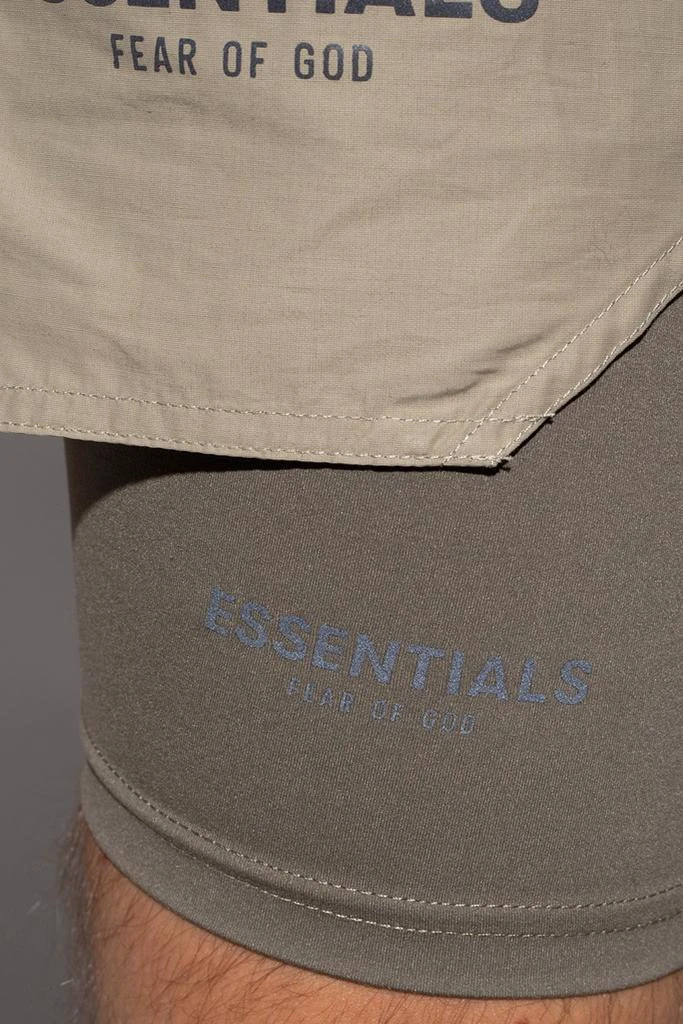 Essentials Fear Of God Essentials Logo Waist Shorts 5