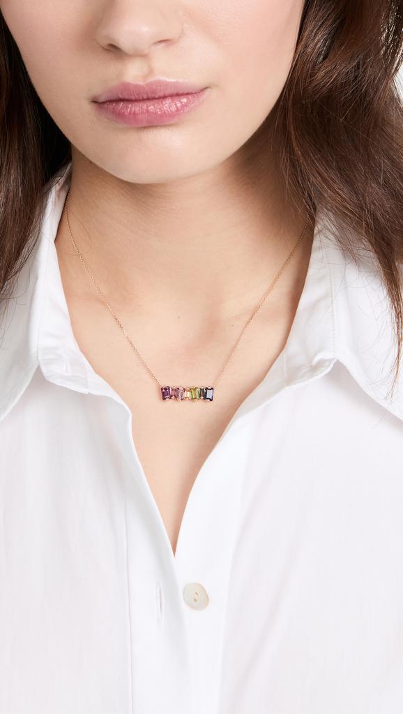 Suzanne Kalan 14k Gold Bar Necklace