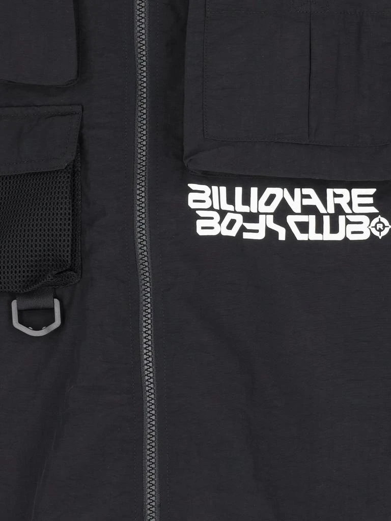 Billionaire Boys Club Billionaire Boys Club Logo Printed Zip-Up Overshirt 5