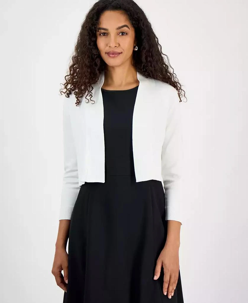 Kasper Petite Open Front Cropped Shrug