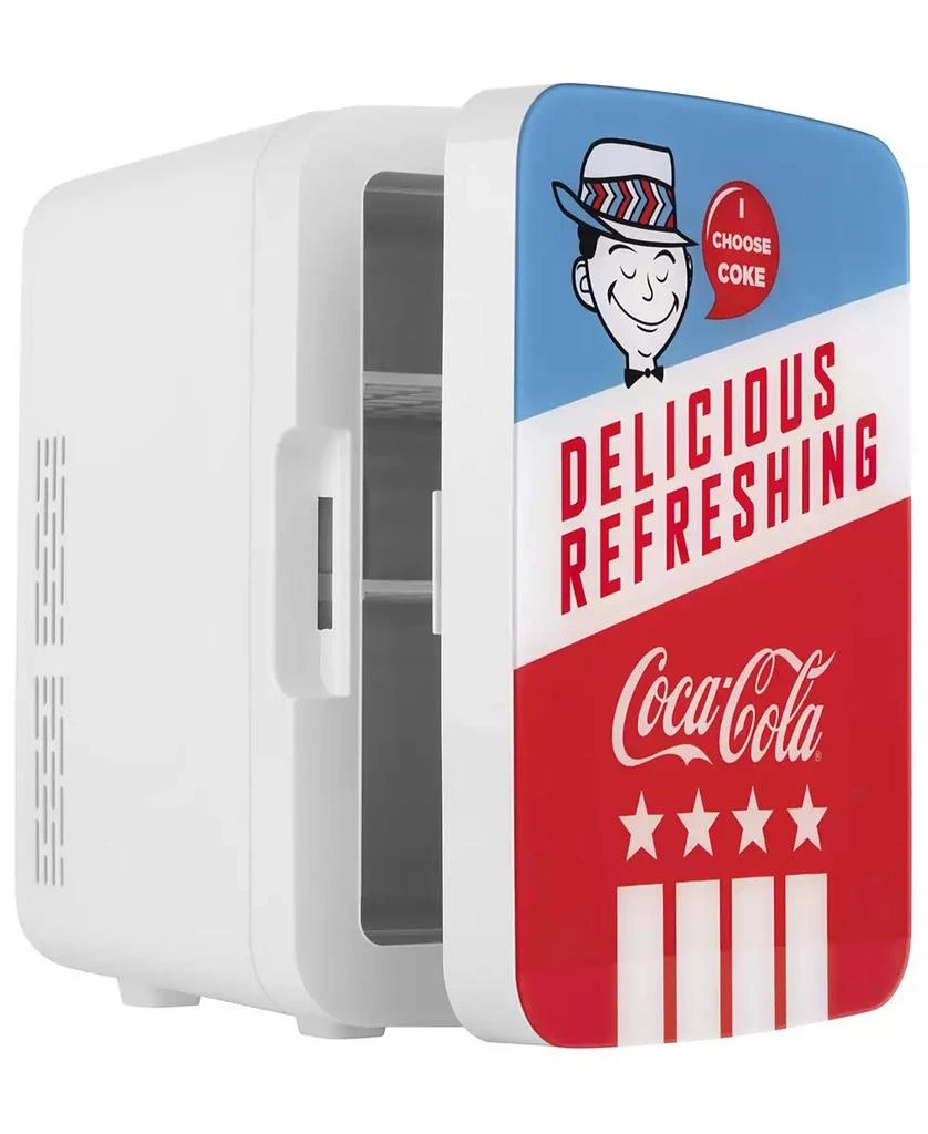 Cooluli Coca-Cola Americana-10L Compact Thermoelectric Cooler And Warmer Mini Fridge 3