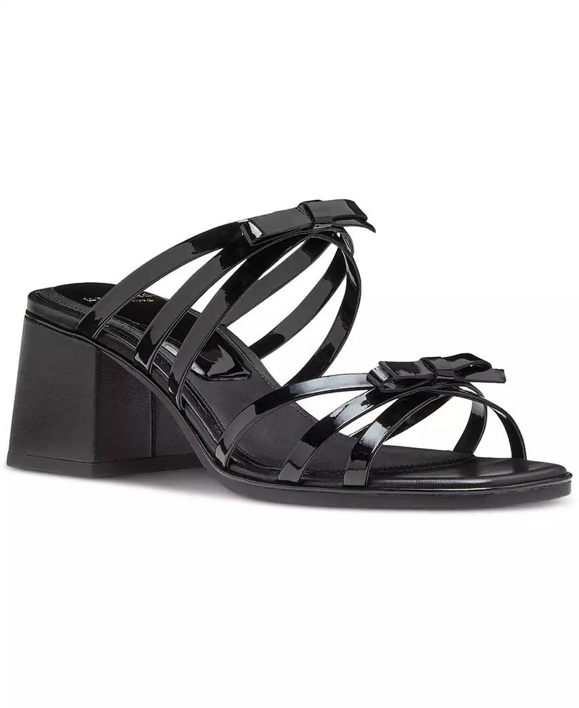 Kate Spade Women's Carolina Bow-Trim Block-Heel Sandals 1