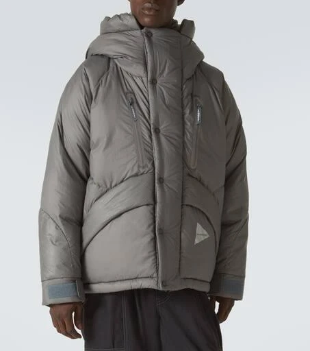 And Wander Logo puffer jacket 3