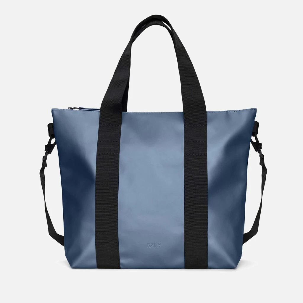 RAINS Rains W3 Patent Shell Mini Tote Bag 1