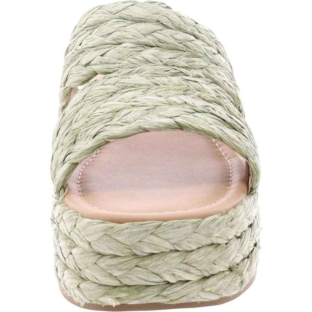Sun + Stone Olinkaa Womens Woven Open Toe Flatform Sandals 2