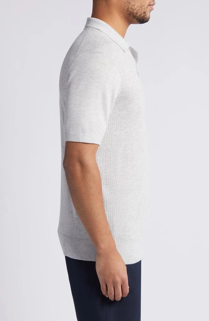 Ted Baker London Adio Textured Knit Polo 3