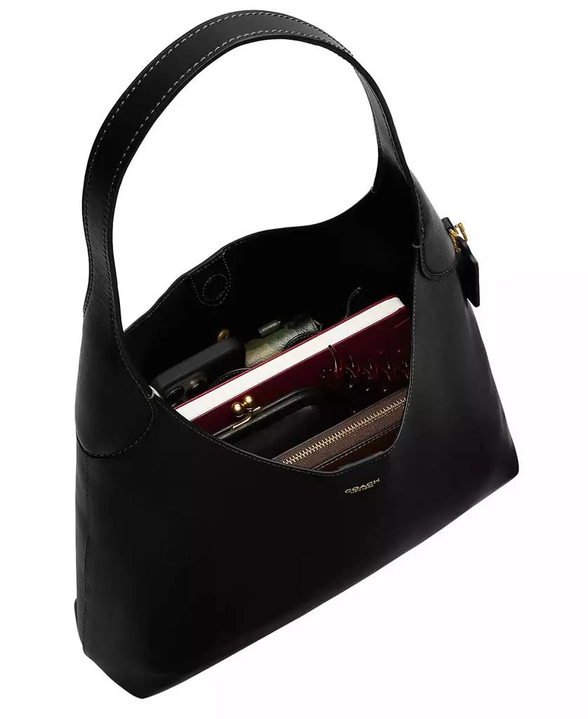 Coach Brooklyn Large Leather Shoulder Bag 34 7