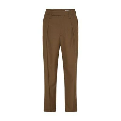 Lemaire One pleat pants - Trousers - BeyondStyle
