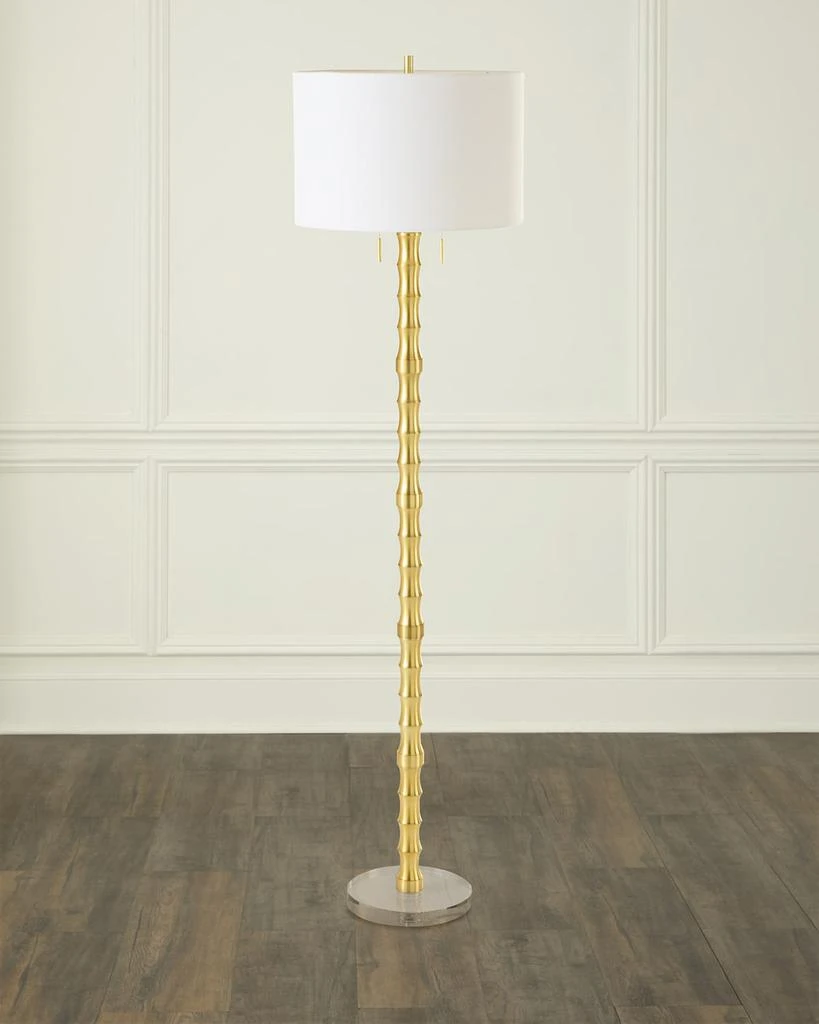 Bamboo 63" Floor Lamp