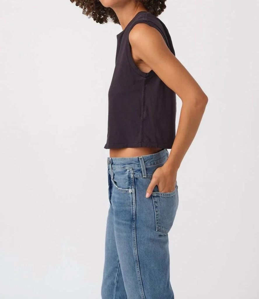 AMO Amo - Denim Sleeveless Babe Tee 2