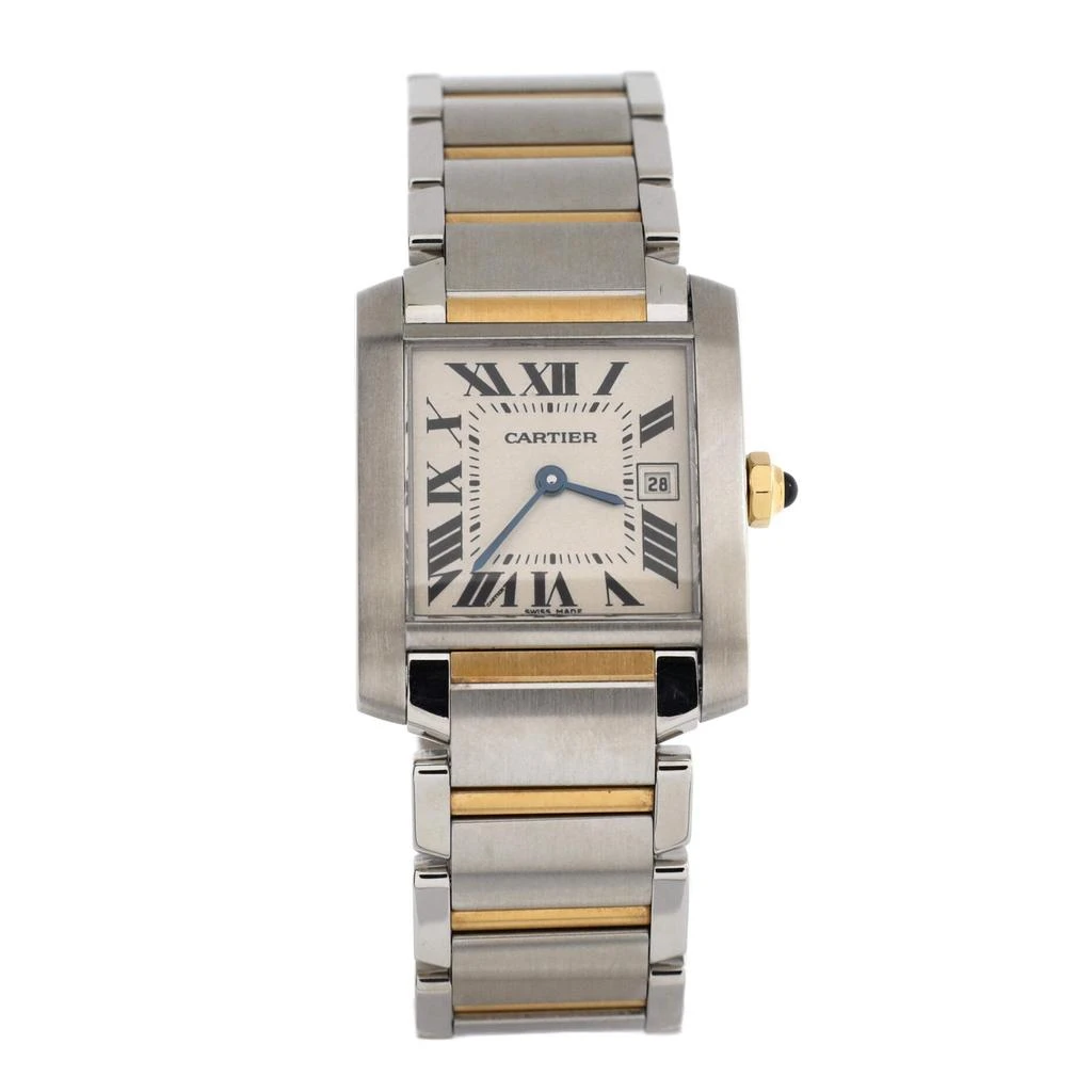 Cartier Tank Francaise Quartz Watch Stainless Steel and Yellow Gold 25 1