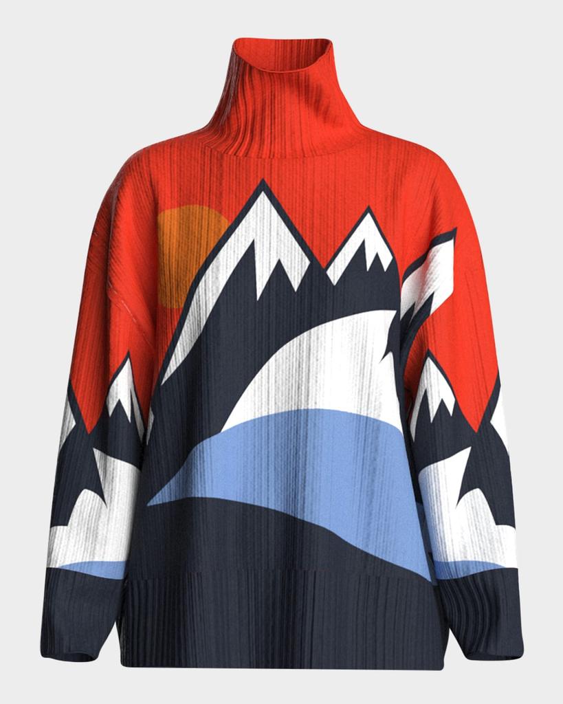 WE NORWEGIANS Snow Mountain Merino Wool-Cashmere Sweater
