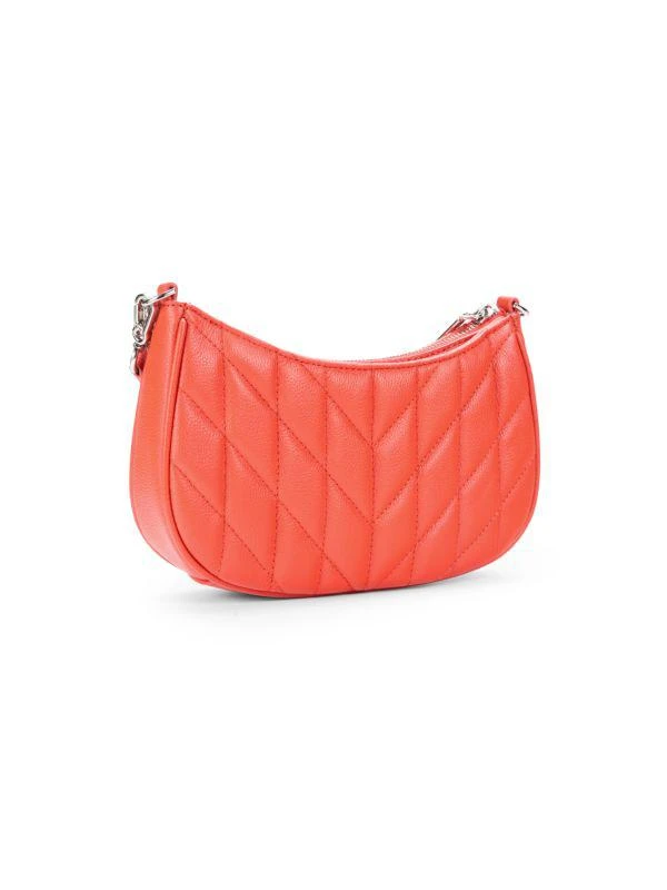 Karl Lagerfeld Paris Demi Lafayette Leather Crossbody Bag 4