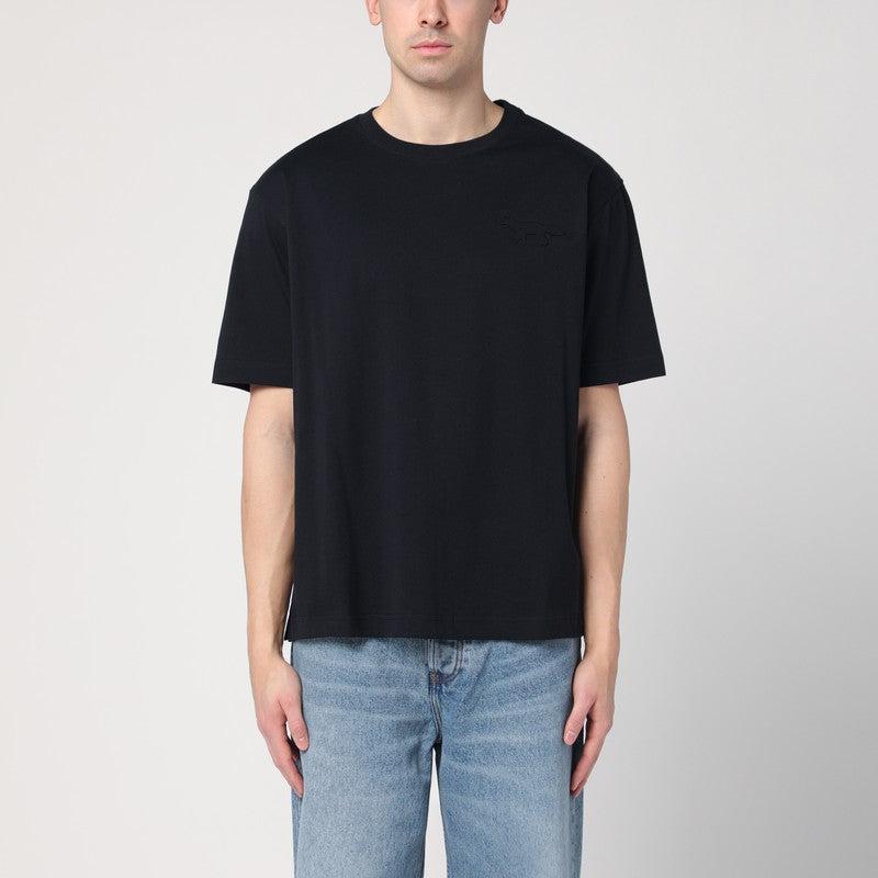 Maison Kitsune Men's Crew Neck Cotton T-Shirt