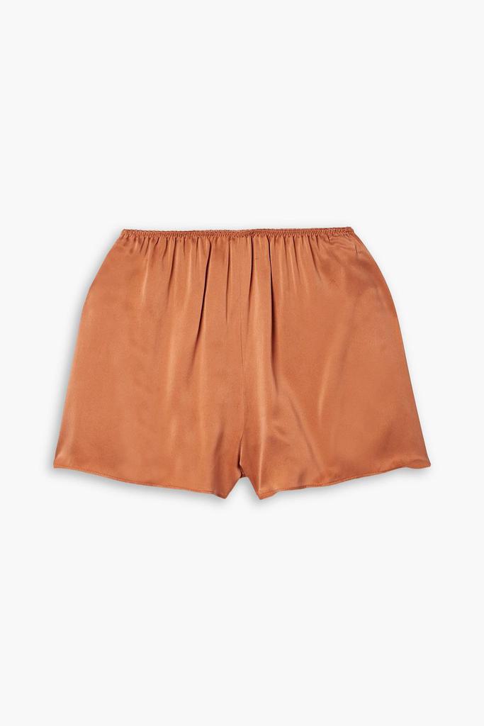 DÔEN Loren silk-satin shorts